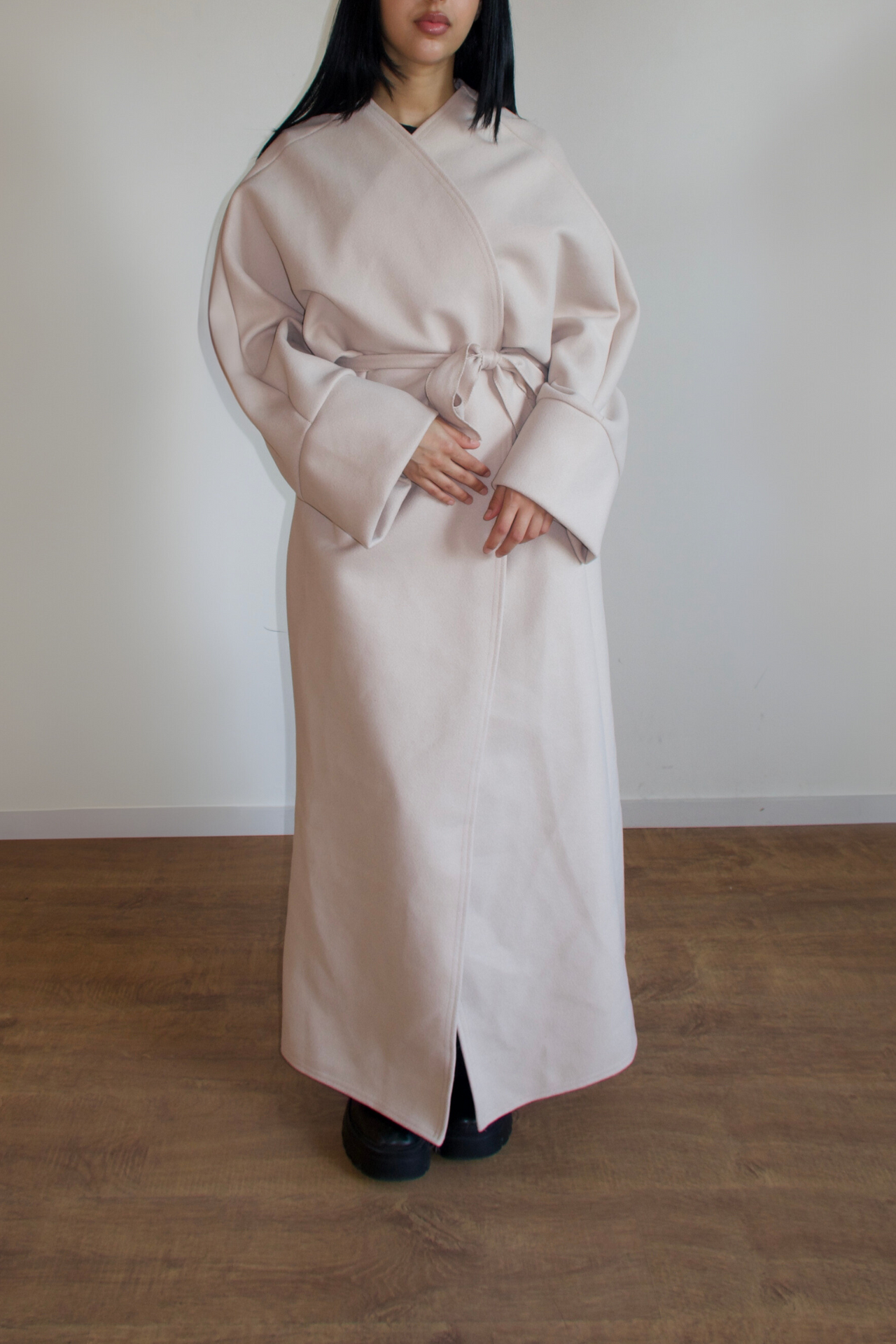 Abaya Coat -  Creme Brulee