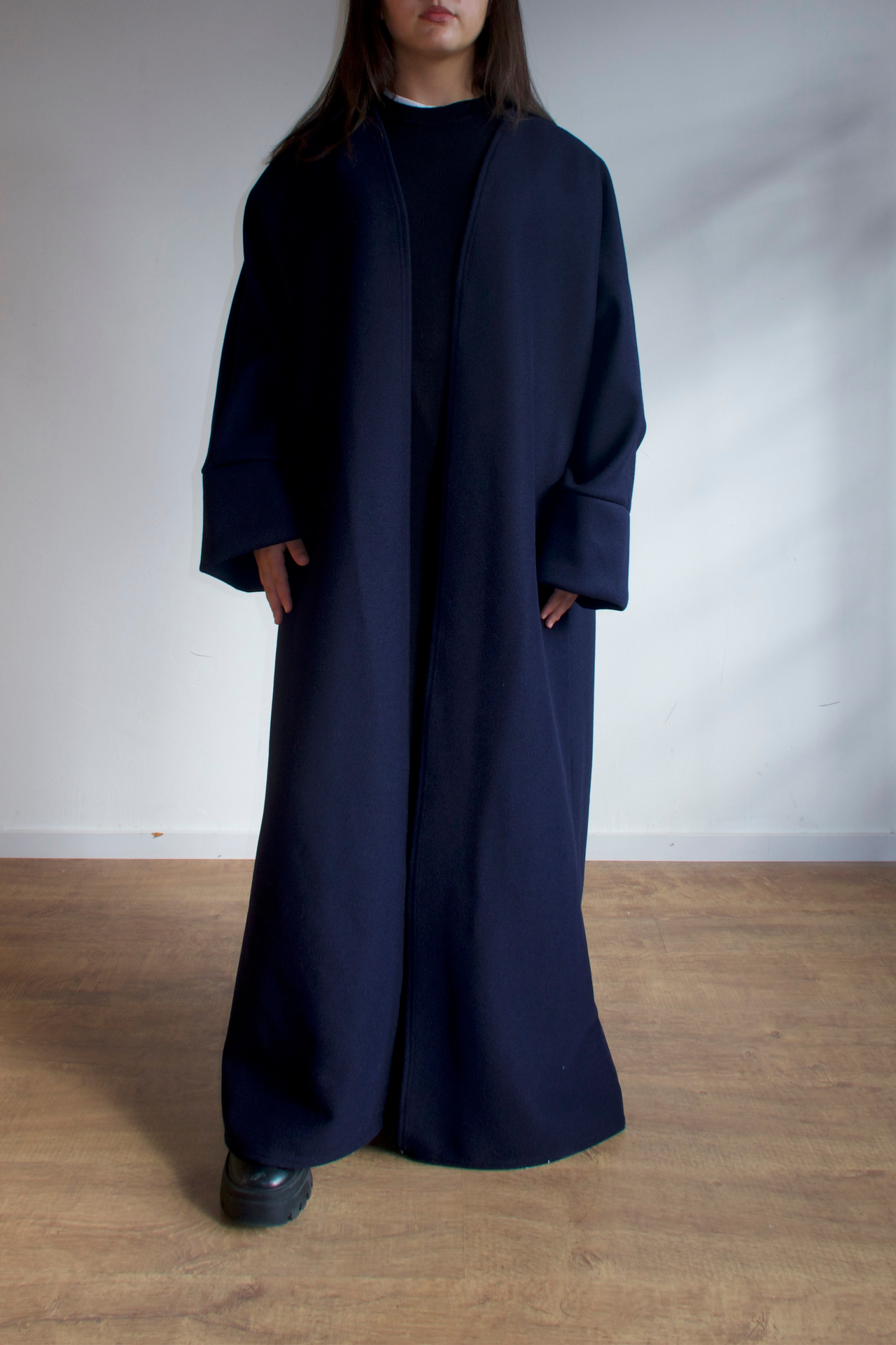 Abaya Coat -  Marine