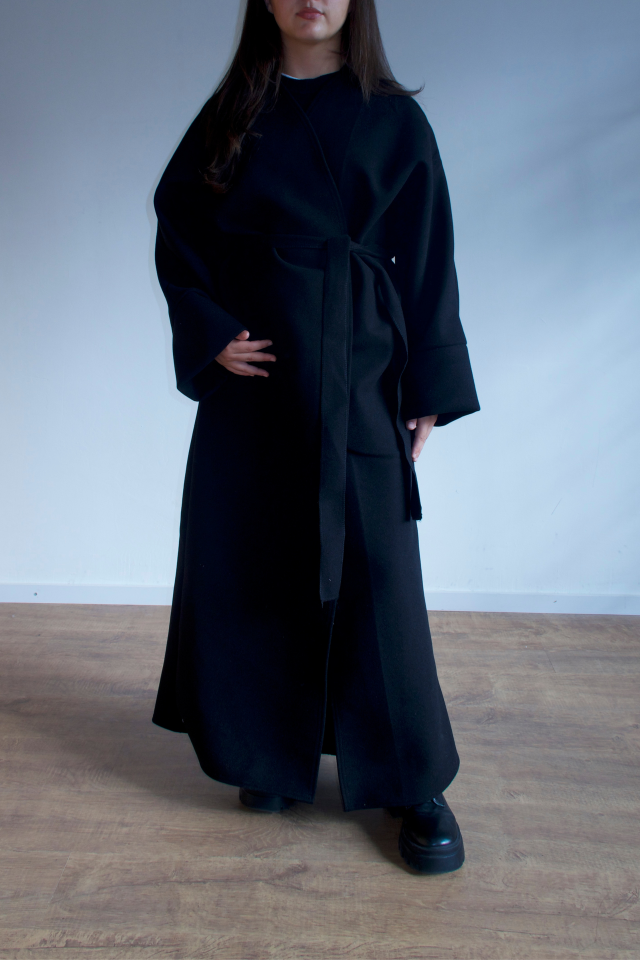 Abaya Coat -  Noir