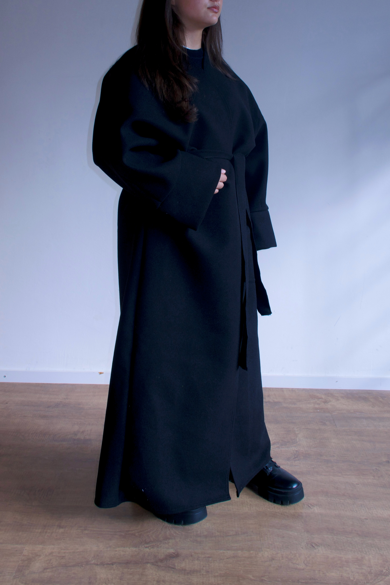 Abaya Coat -  Noir